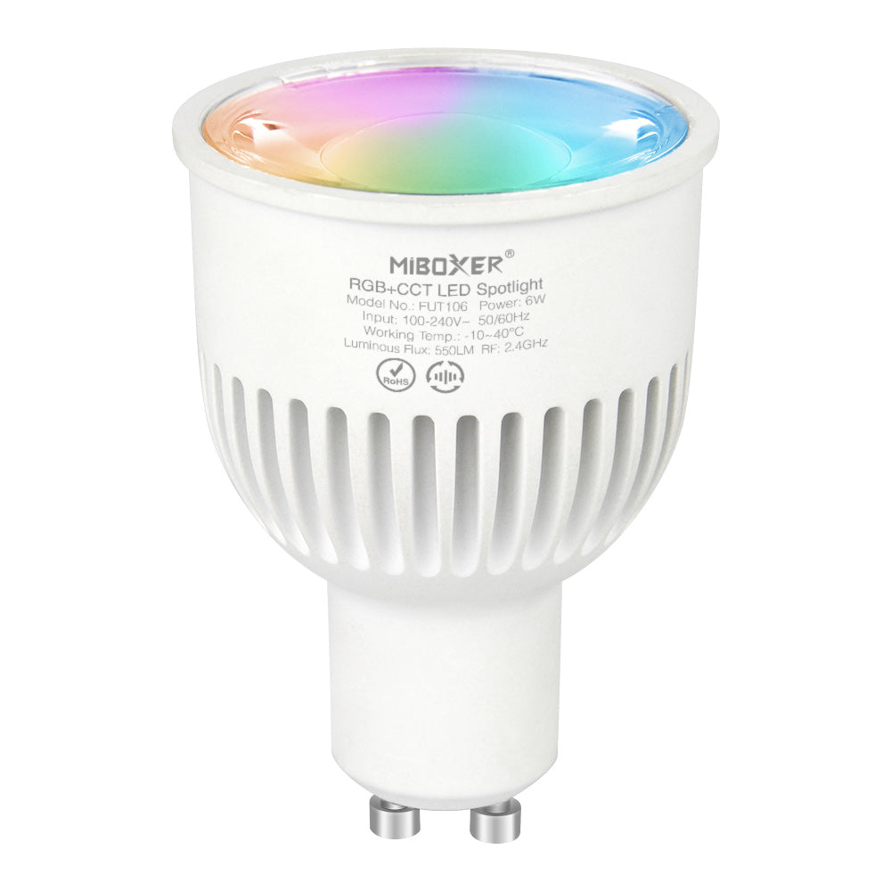 BOMBILLA LED GU10 6W RGB+CCT (2.4G)
