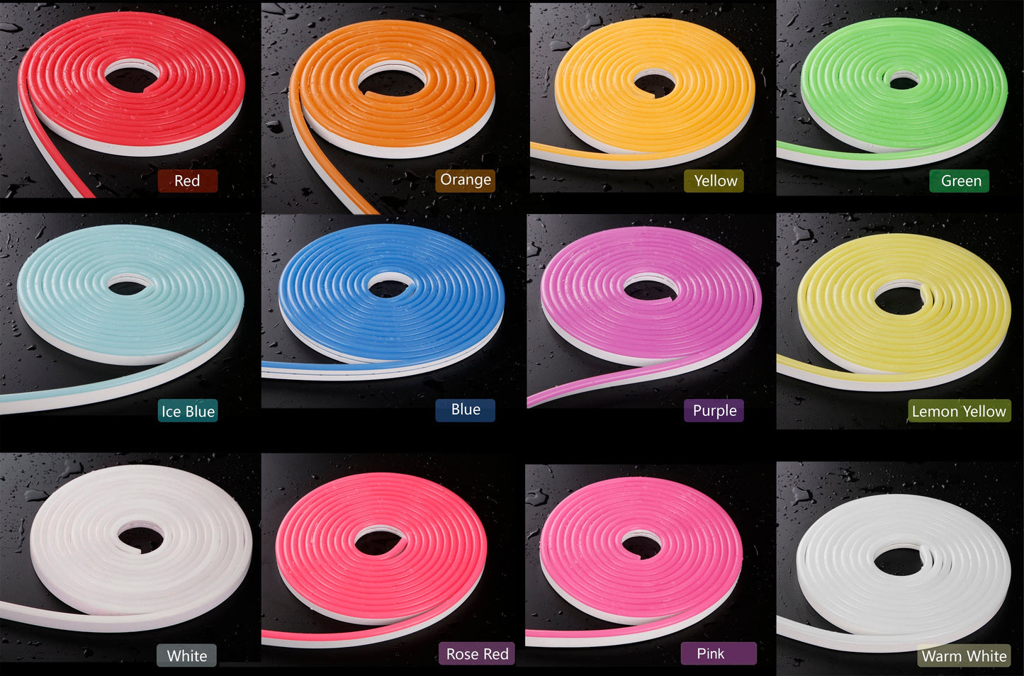 LED NEON 6x12mm COLOR ROJO