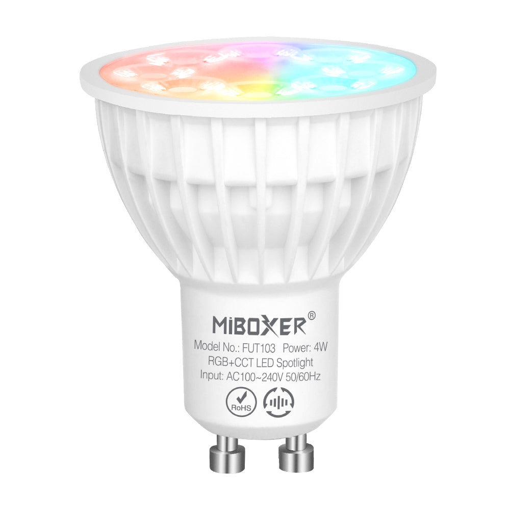 BOMBILLA LED GU10 4W RGB+CCT (2.4G)