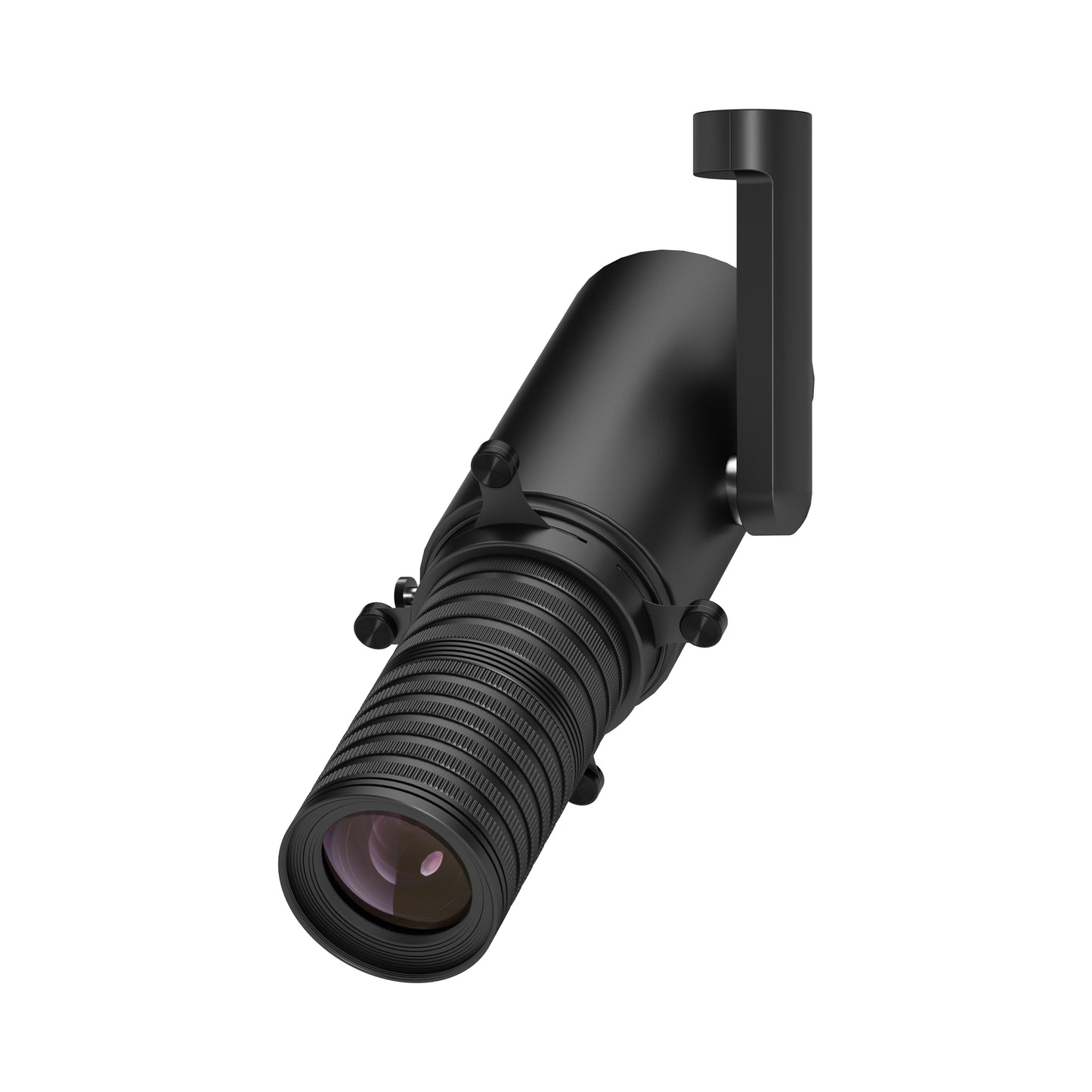 FOCO PROYECTOR LED 20W PARA CARRIL TÉCNICO TRIFÁSICO CON LENTE AJUSTABLE ESPECIAL MUSEOS Y CON OPCIÓN GOBOS