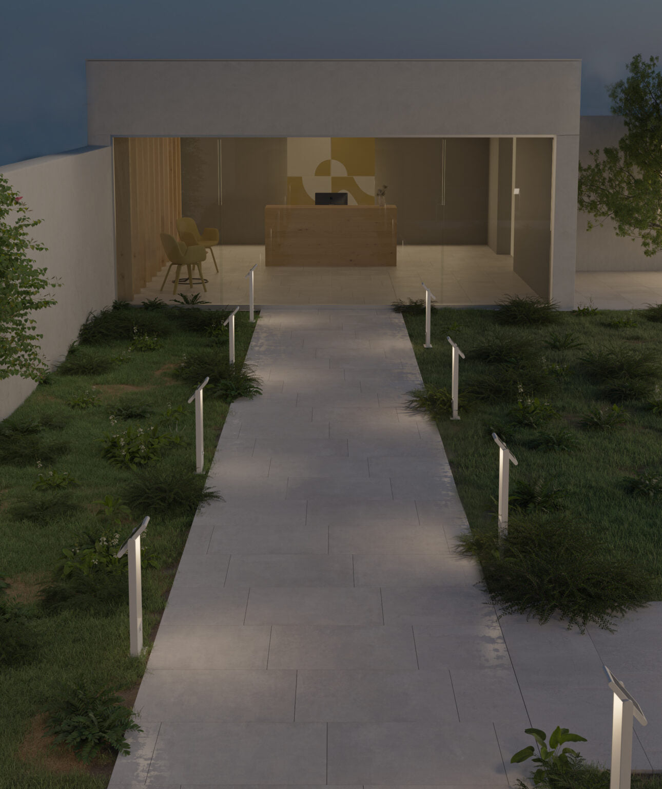 FOCO LED SOLAR POPA 60CM ALUMINIUM PANEL SOLAR 1,6W 120º LED 4.000K