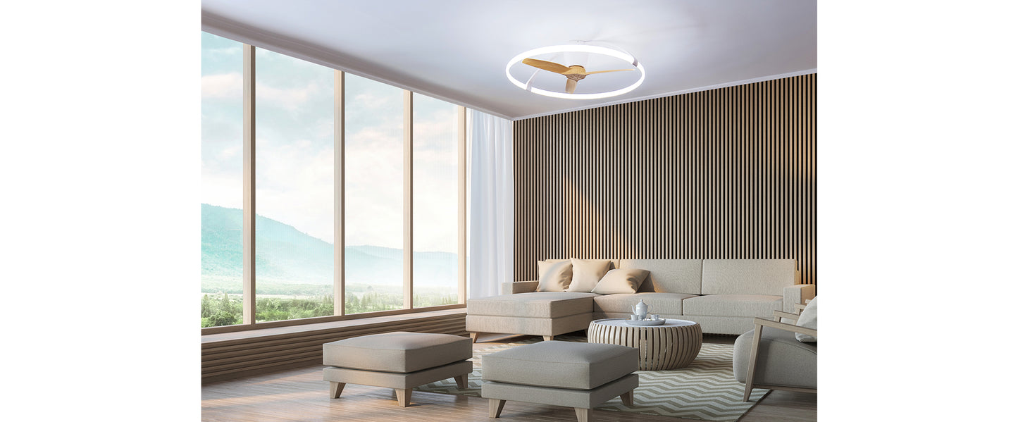 VENTILADOR PLAFÓN LED 75W NEPAL 7200LM