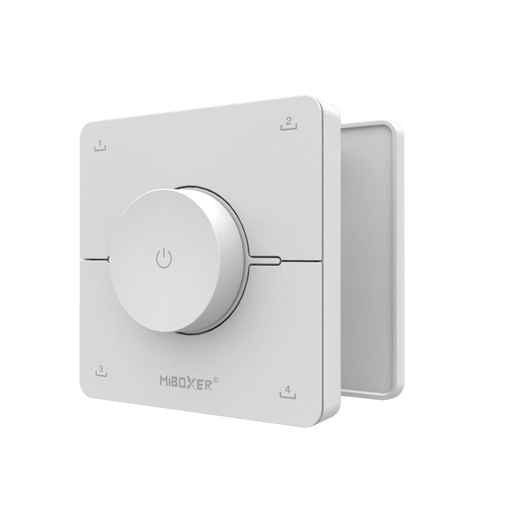 CONTROL REMOTO GIRATORIO PARED BLANCO K0 4 ESCENAS AJUSTE CCT Y BRILLO