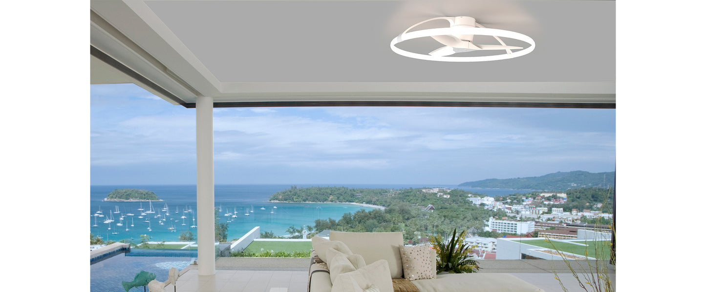 VENTILADOR PLAFÓN LED 75W NEPAL 7200LM