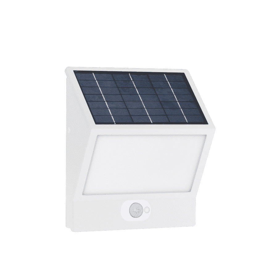 FOCO LED SOLAR EGNA ALUMINIUM PANEL SOLAR 3W 120º LED 4.000K