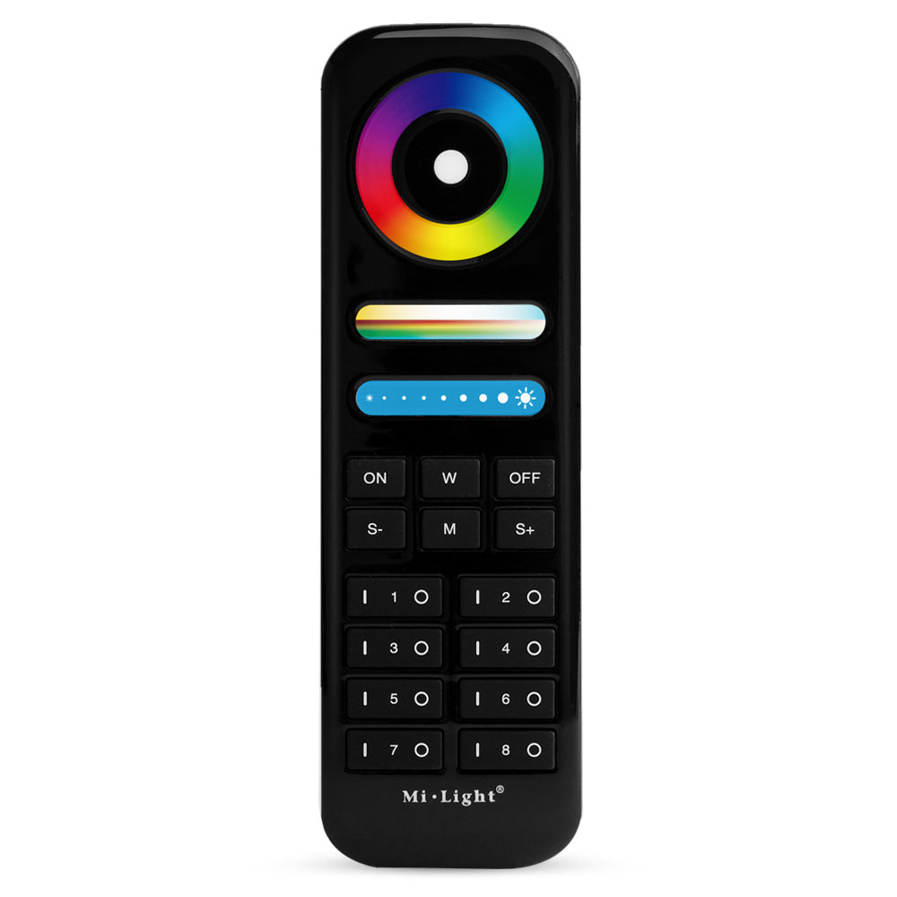 MANDO A DISTANCIA FUT089 DE 8 ZONAS RF 2.4G WIRELESS RGB+CCT