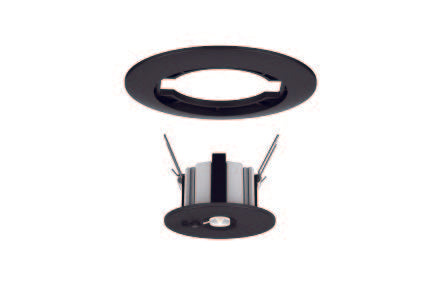 MINI DOWNLIGHT LED EMNERGENCIA 3W 240LM 5000K 55MM, 3 HORAS, LIFEPO4 6,4V1500MAH AUTOTEST