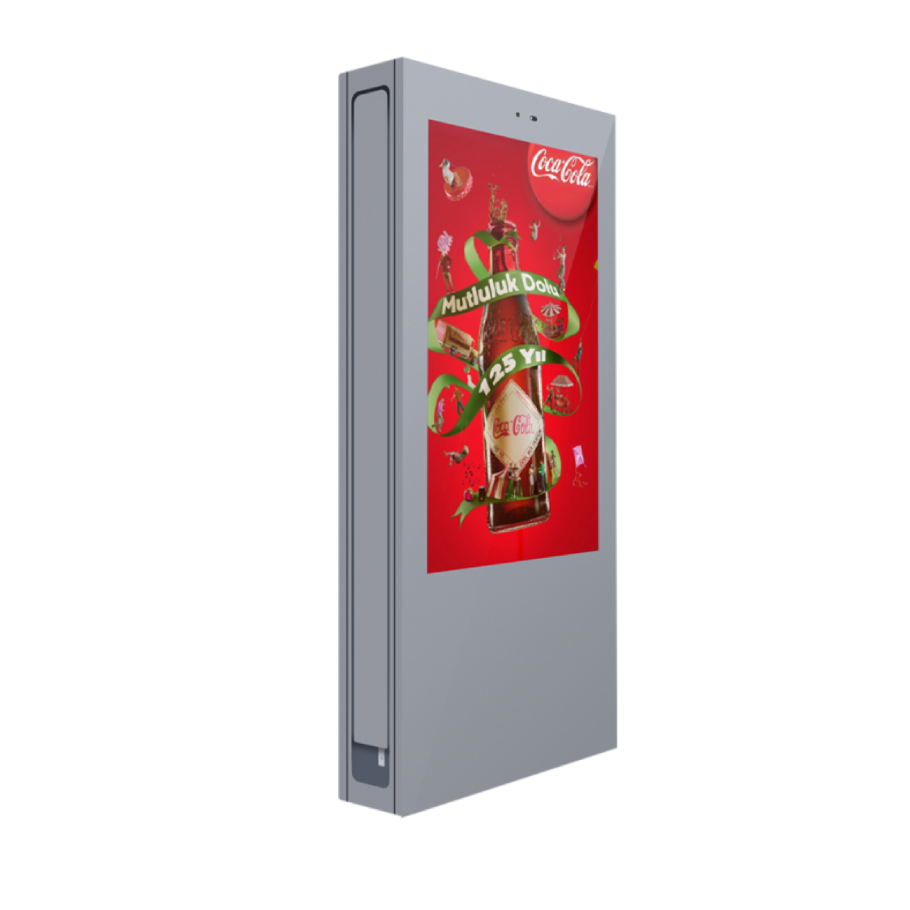PANTALLA LCD TIPO TOTEM 55" / 65" / 75" EXTERIOR DOBLE CARA PARA PUBLICIDAD DIGITAL