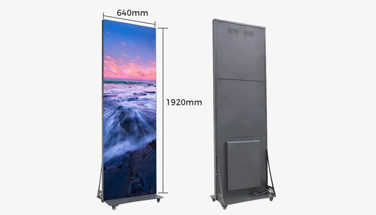PANTALLAS LED TIPO POSTER