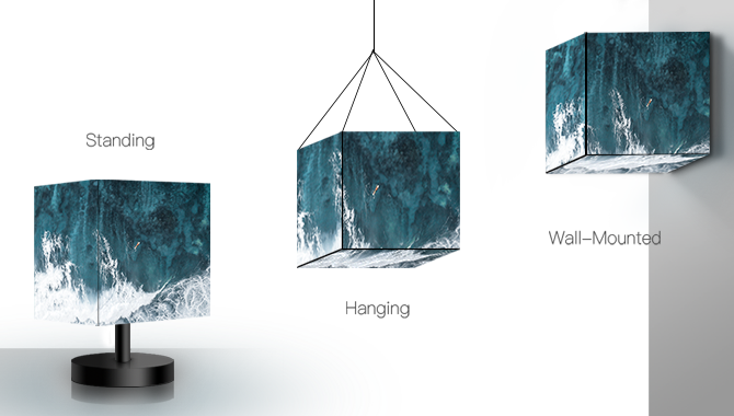 PANTALLAS LED EXTERIOR TIPO CUBO