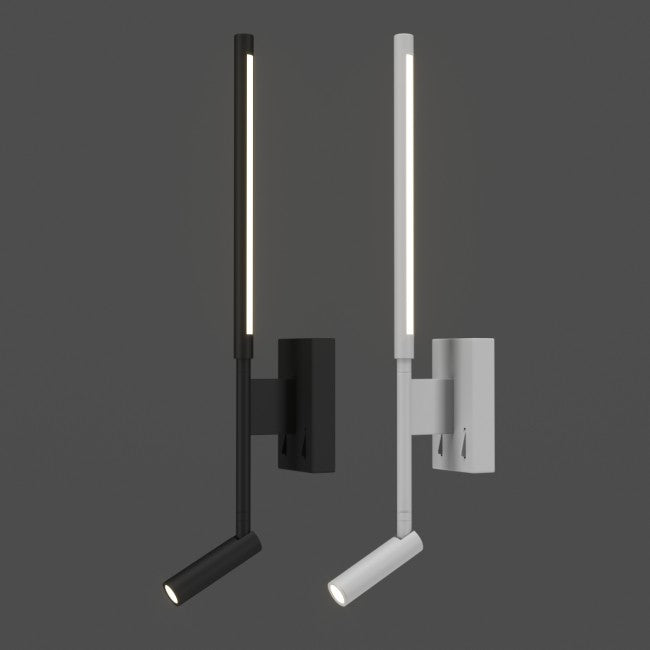 LÁMPARA LED LECTURA TORCH DOBLE 6W+3W 3000K 410LM+210LM