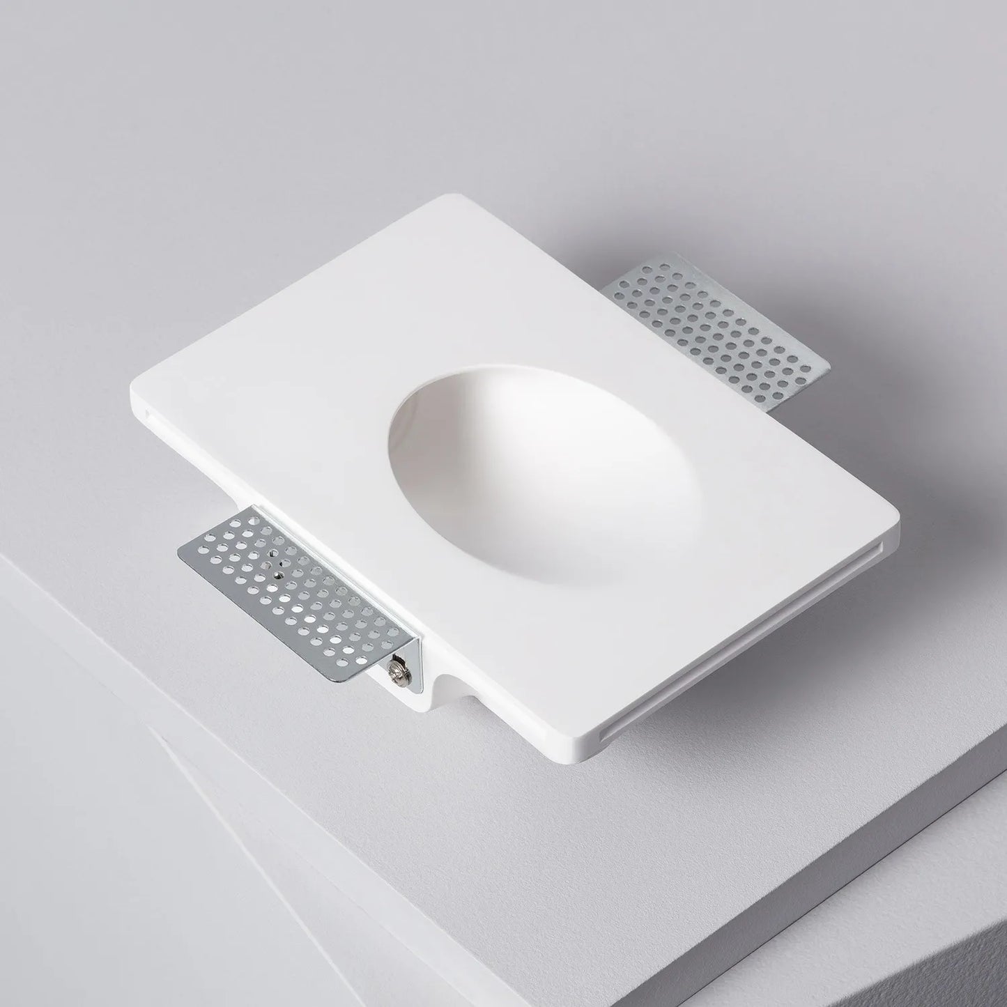 APLIQUE PARED PARA INTEGRACIÓN EN ESCAYOLA/PLADUR CON LED INTEGRADO 2W 2700K 55x180x120mm