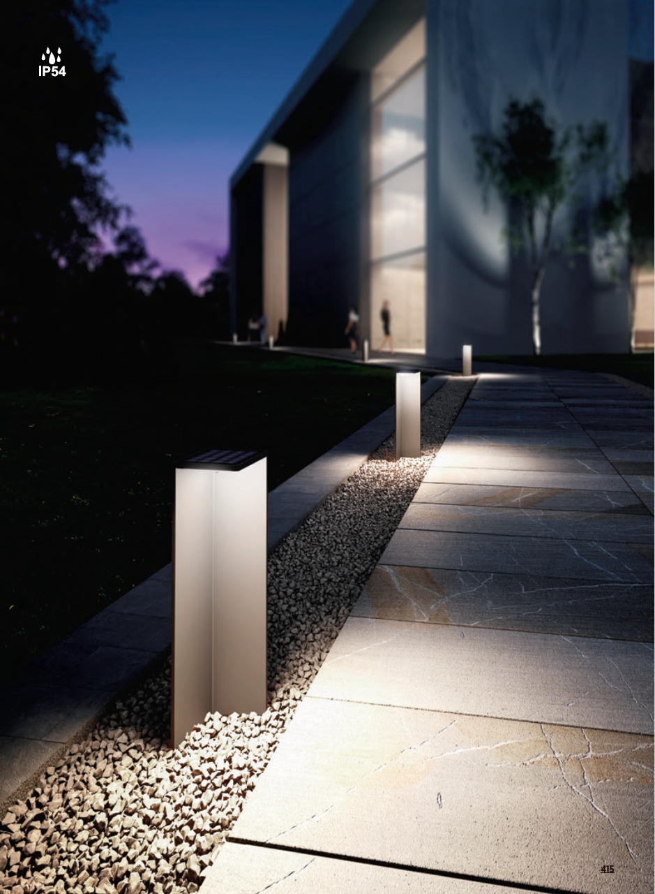 BALIZA LED SOLAR CHEVALIER