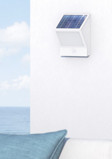 FOCO LED SOLAR EGNA ALUMINIUM PANEL SOLAR 3W 120º LED 4.000K