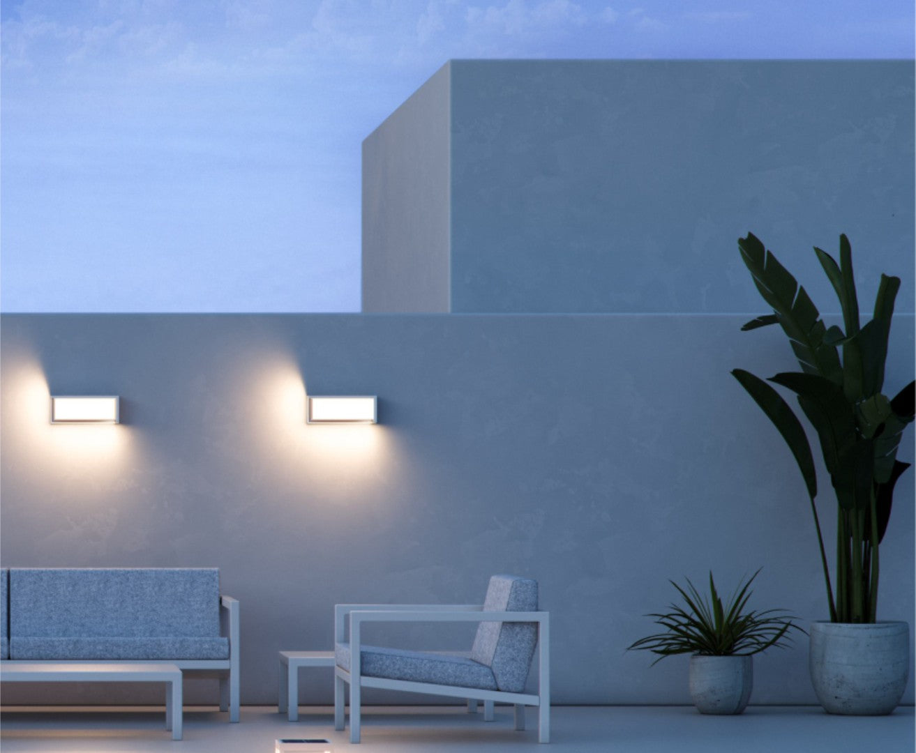 APLIQUE LED PARED BLIS RECTANGULAR 24W 180º SWITCH 2.700K/3.200K/4.000K SUPERFICIE