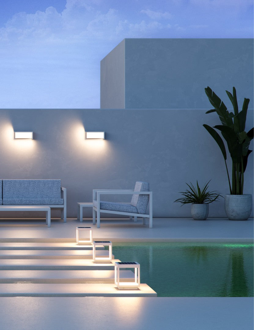 VISOR SOLAR ALUMINIUM 3,5W 120º LED