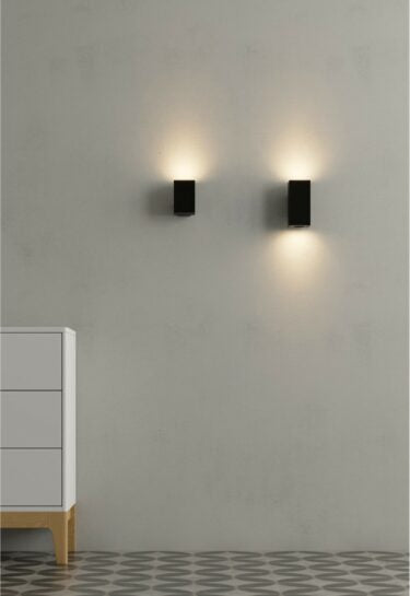 APLIQUE PARED SUPERCIFIE ZIO WALL DUAL GU10