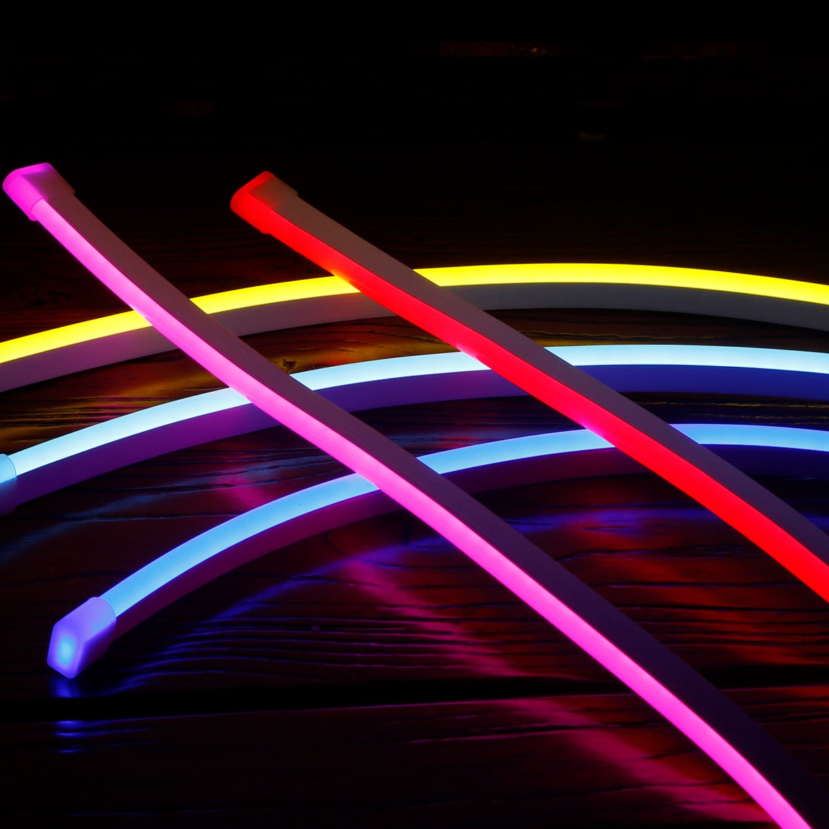 LED NEON 6x12mm COLOR ROJO