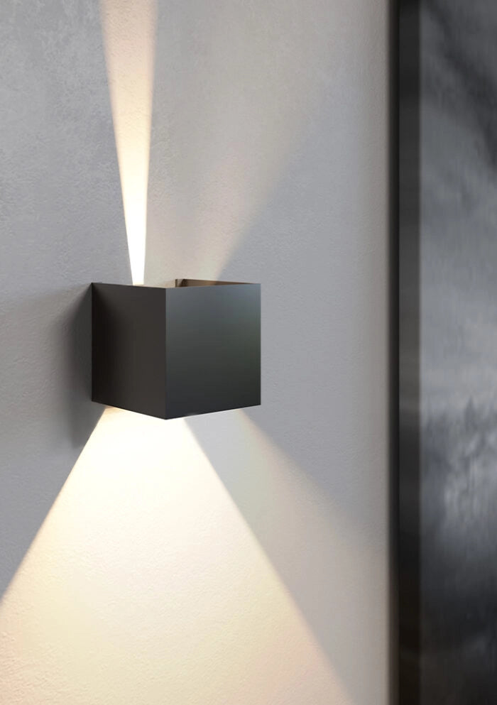 APLIQUE LED PARED LEK APLIQUE PARED EXTERIOR 6,8W. 2700K