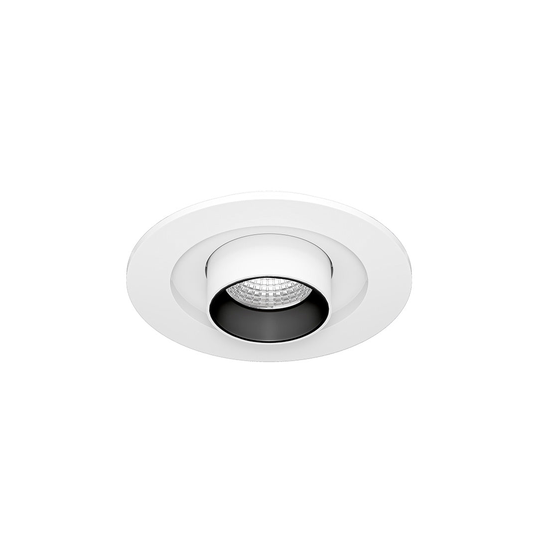 DOWNLIGHT LED MINI OXO ROUND 1 6W 42º SWITCH 2700K/3000K/4000K ENCASTRAR