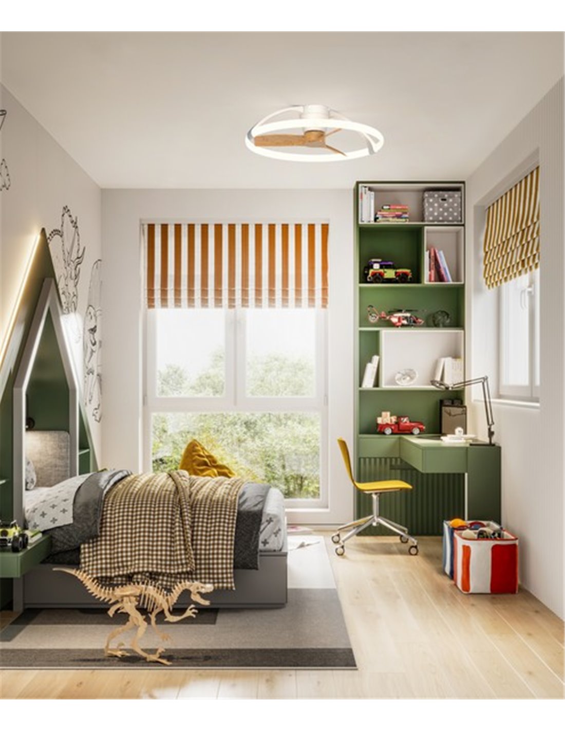 VENTILADOR PLAFÓN LED 75W NEPAL 7200LM