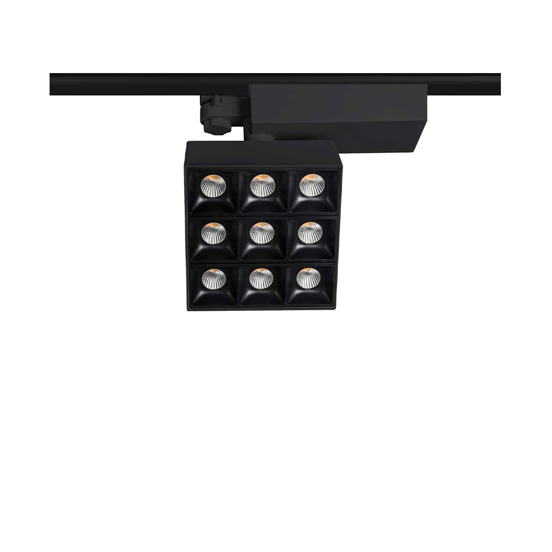 FOCO LED SONO 40W 30º TUYA 2.600K-4.000K PARA CARRIL TÉCNICO TRIFÁSICO