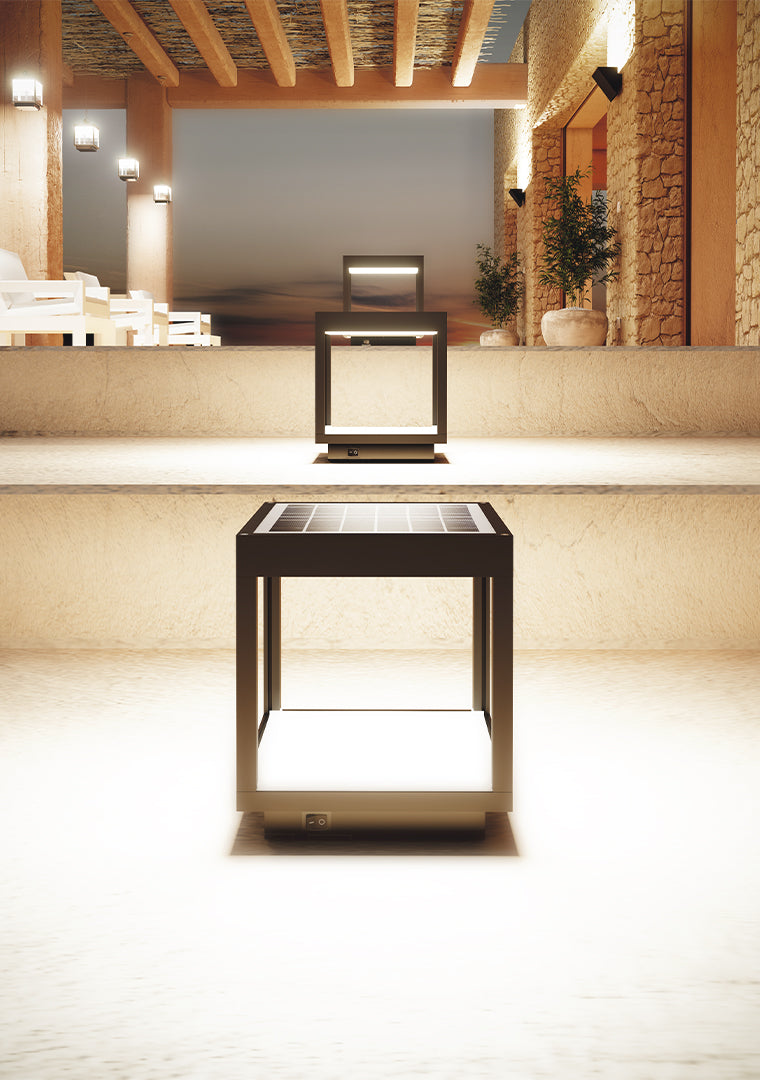VISOR SOLAR ALUMINIUM 3,5W 120º LED