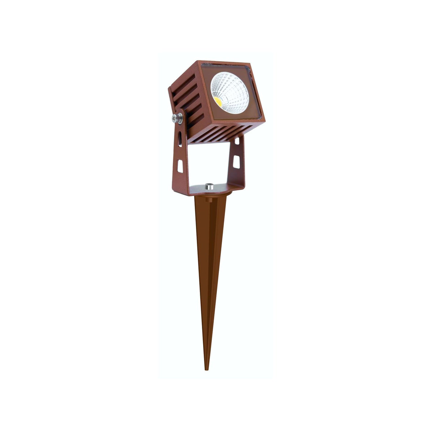 MINI PROYECTOR JARDÍN ZAS CUADRADO 7W 40º 3.000K CABLE 30CM