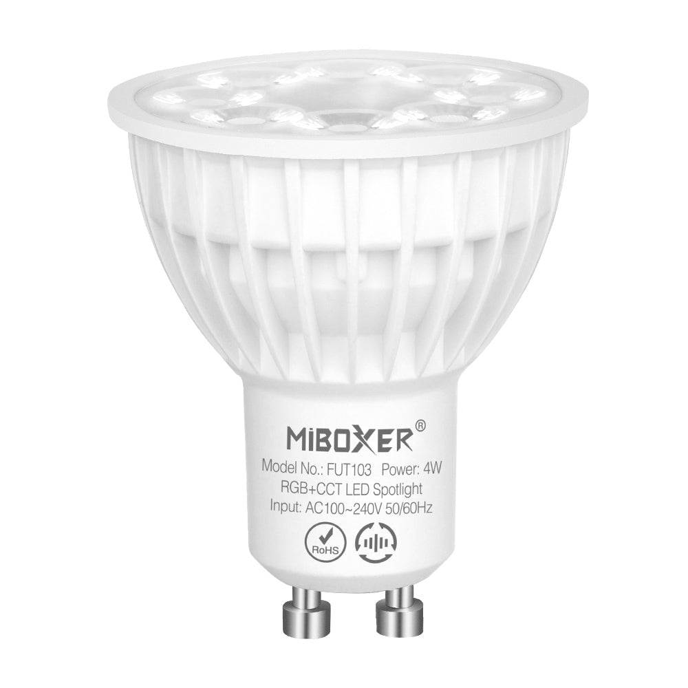 BOMBILLA LED GU10 4W RGB+CCT (2.4G)