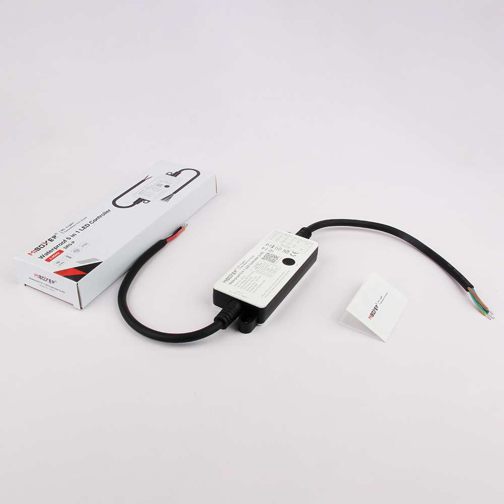 CONTROLADOR LED SR5-P 5 EN 1 EXTERIOR RGB+CCT RF 2.4GHz 12-24 VCC MAX 12A IP66