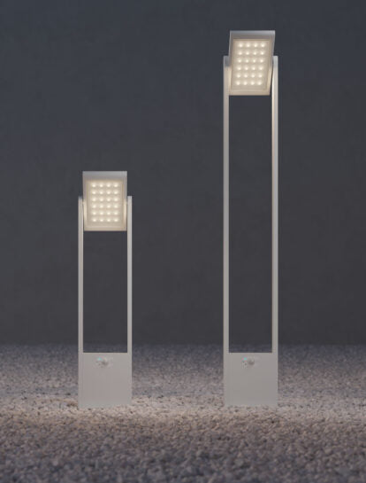 FOCO LED SOLAR POPA 100CM ALUMINIUM PANEL SOLAR 1,6W 120º LED 4.000K