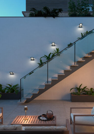 FOCO LED SOLAR PROA ALUMINIUM PANEL SOLAR 1,6W 120º LED 4.000K