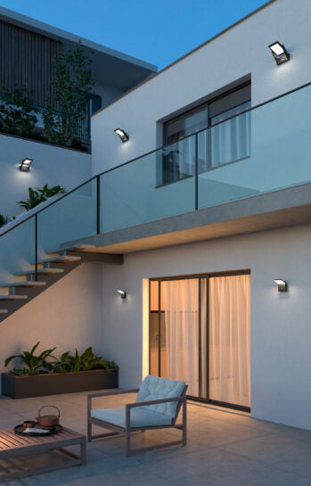 FOCO LED SOLAR PROA ALUMINIUM PANEL SOLAR 1,6W 120º LED 4.000K