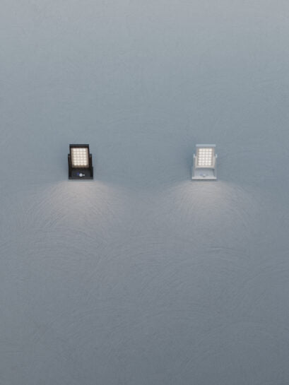FOCO LED SOLAR PROA ALUMINIUM PANEL SOLAR 1,6W 120º LED 4.000K