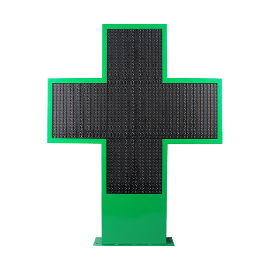 CRUZ DE FARMACIA 500X500 FULL COLOR P10 DOBLE CARA