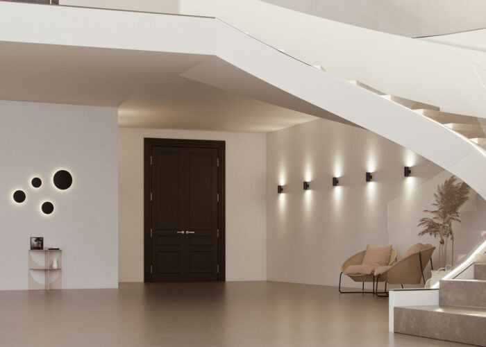 APLIQUE PARED SUPERCIFIE ZIO WALL DUAL GU10