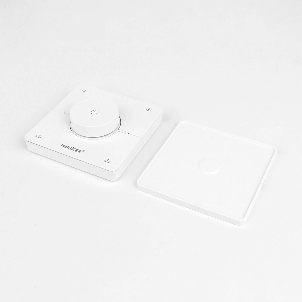 CONTROL REMOTO GIRATORIO PARED BLANCO K0 4 ESCENAS AJUSTE CCT Y BRILLO