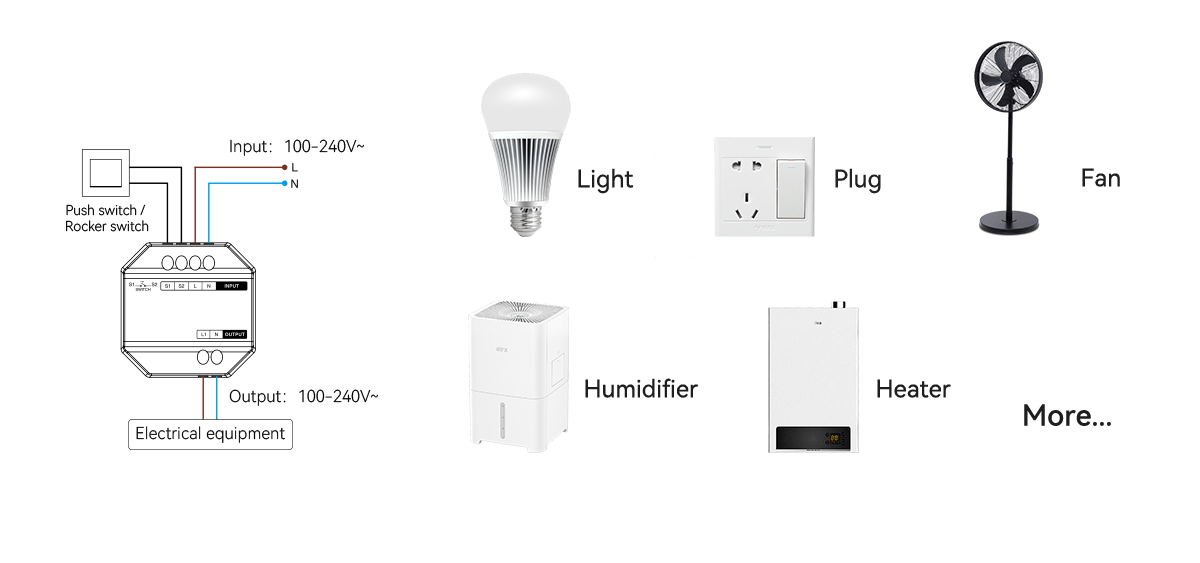 PASTILLA SMART SWITCH (WiFi+2.4G)