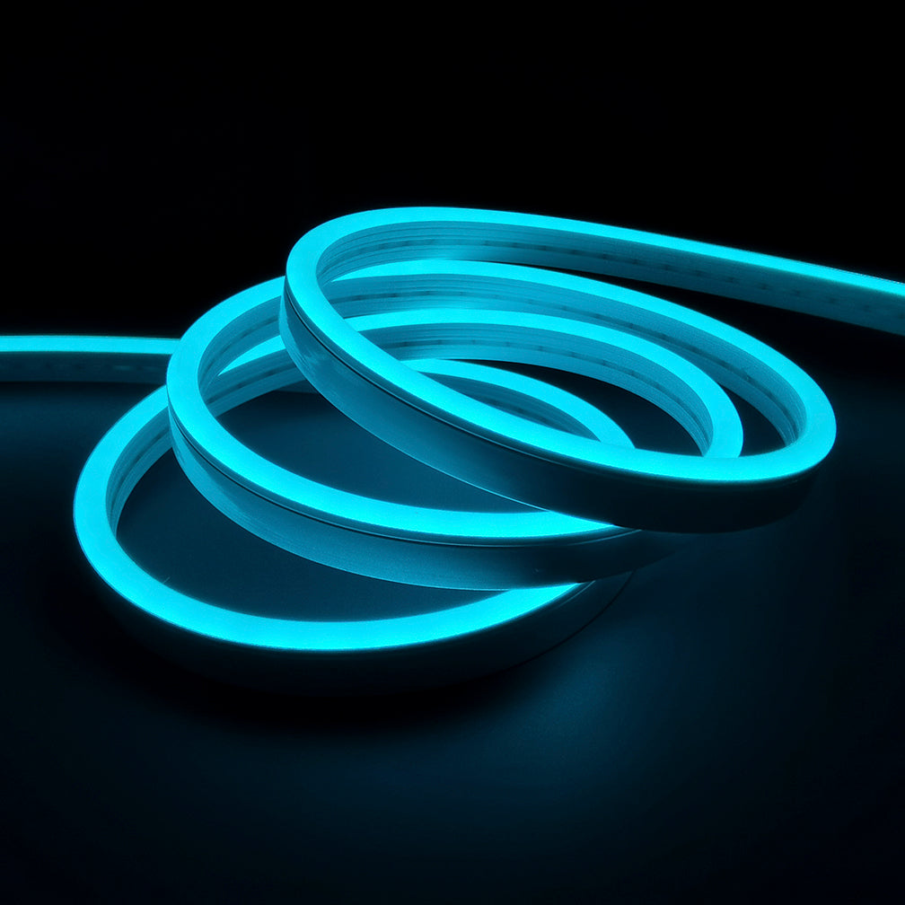 LED NEON 6x12mm COLOR AZUL HIELO