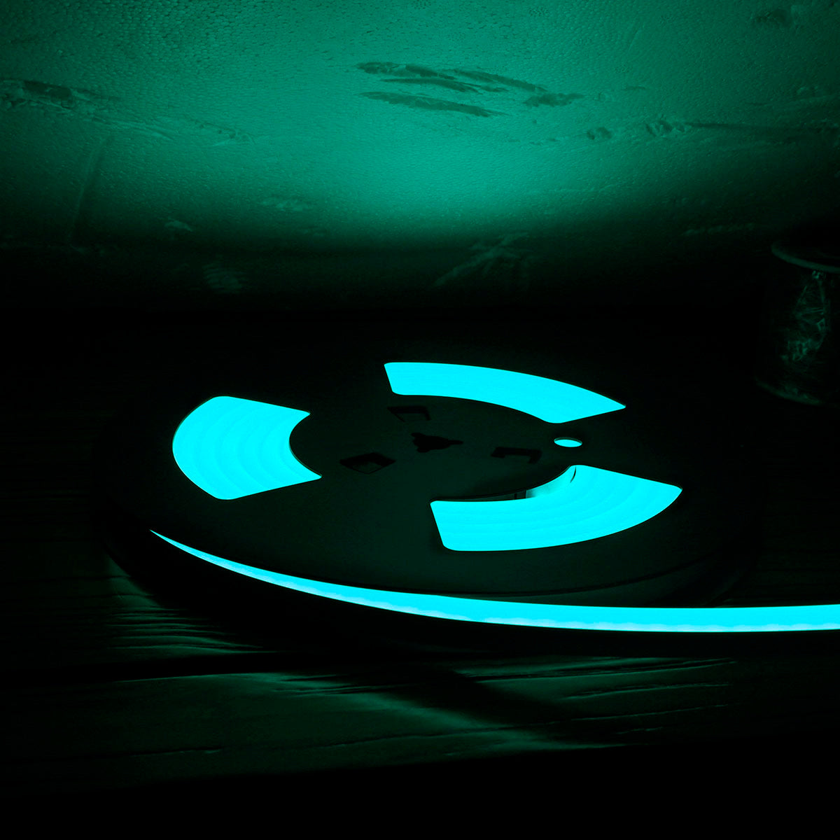 LED NEON 6x12mm COLOR AZUL HIELO