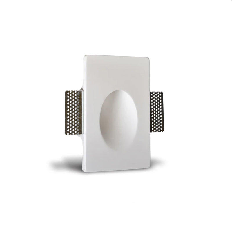 APLIQUE PARED PARA INTEGRACIÓN EN ESCAYOLA/PLADUR CON LED INTEGRADO 2W 2700K 55x180x120mm