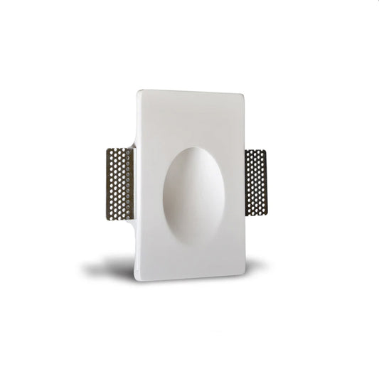 APLIQUE PARED PARA INTEGRACIÓN EN ESCAYOLA/PLADUR CON LED INTEGRADO 2W 2700K 55x180x120mm