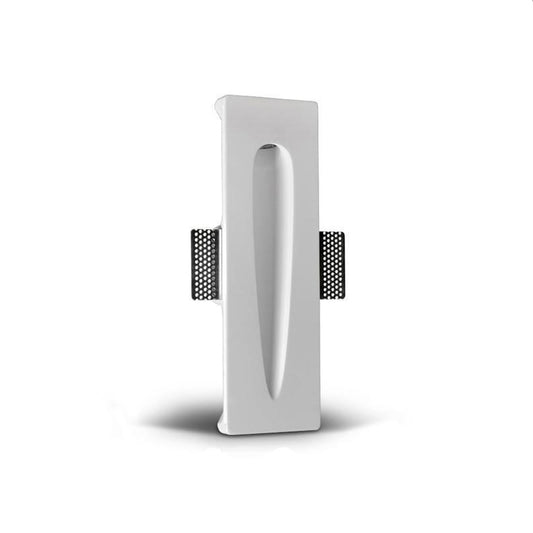 APLIQUE PARED PARA INTEGRACIÓN EN ESCAYOLA/PLADUR CON LED INTEGRADO 2W 2700K 45x320x100mm