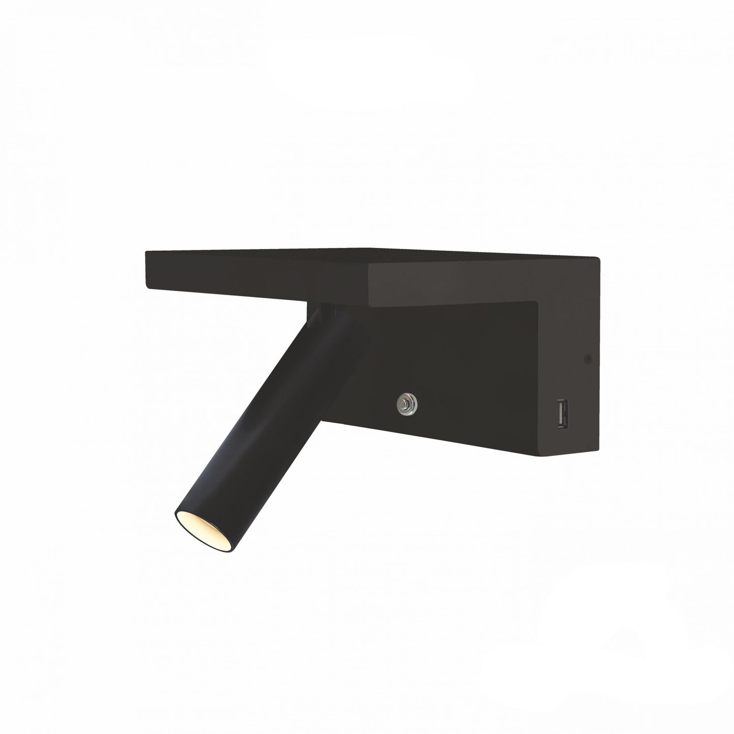 LÁMPARA LED LECTURA BEAM 5W 3 NIVELES DE INTENSIDAD 220-240V 40º LED 2.700K-2 USB 5V/2A