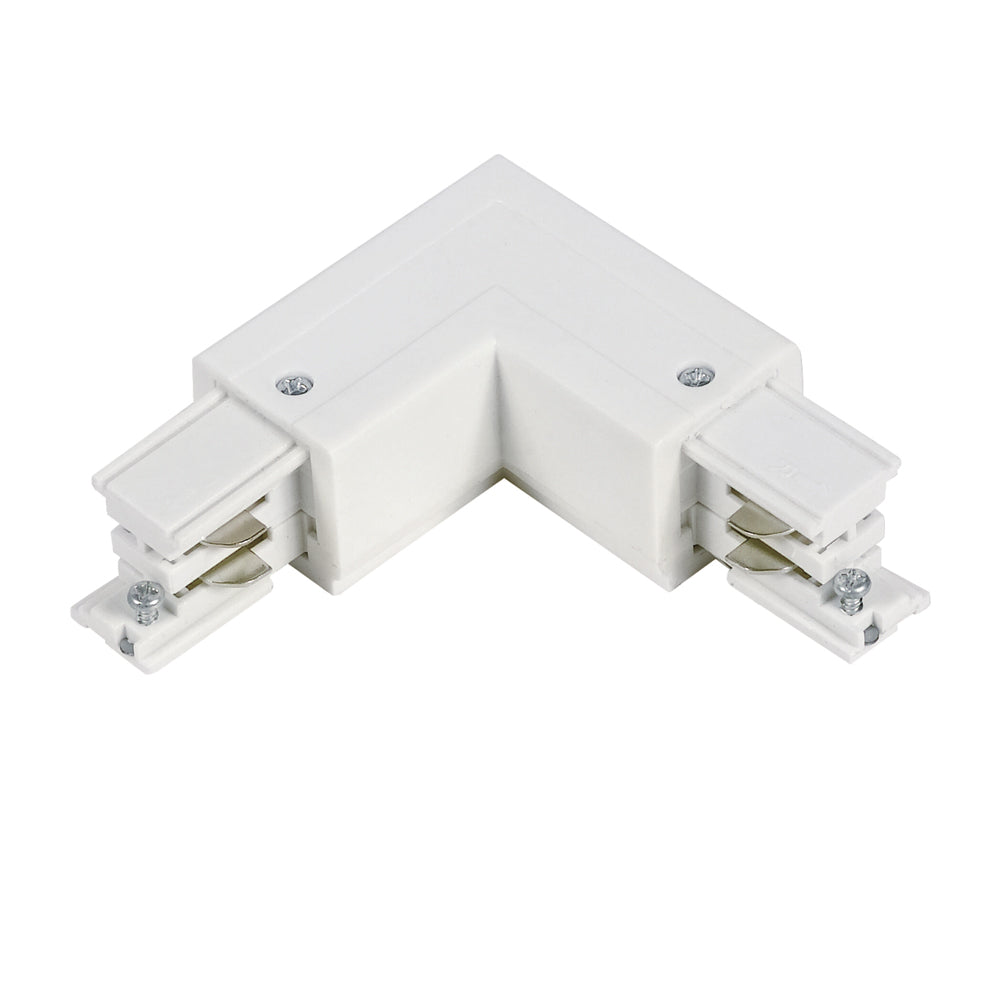 CONECTOR UNIÓN L 90º PARA CARRIL TÉCNICO TRIFÁSICO