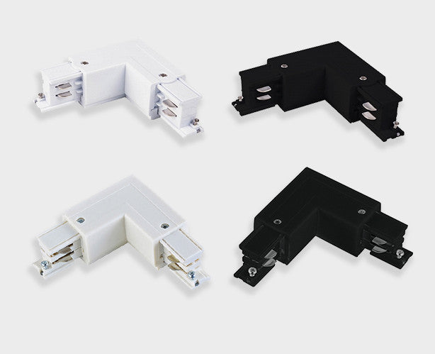 CONECTOR UNIÓN L 90º PARA CARRIL TÉCNICO TRIFÁSICO