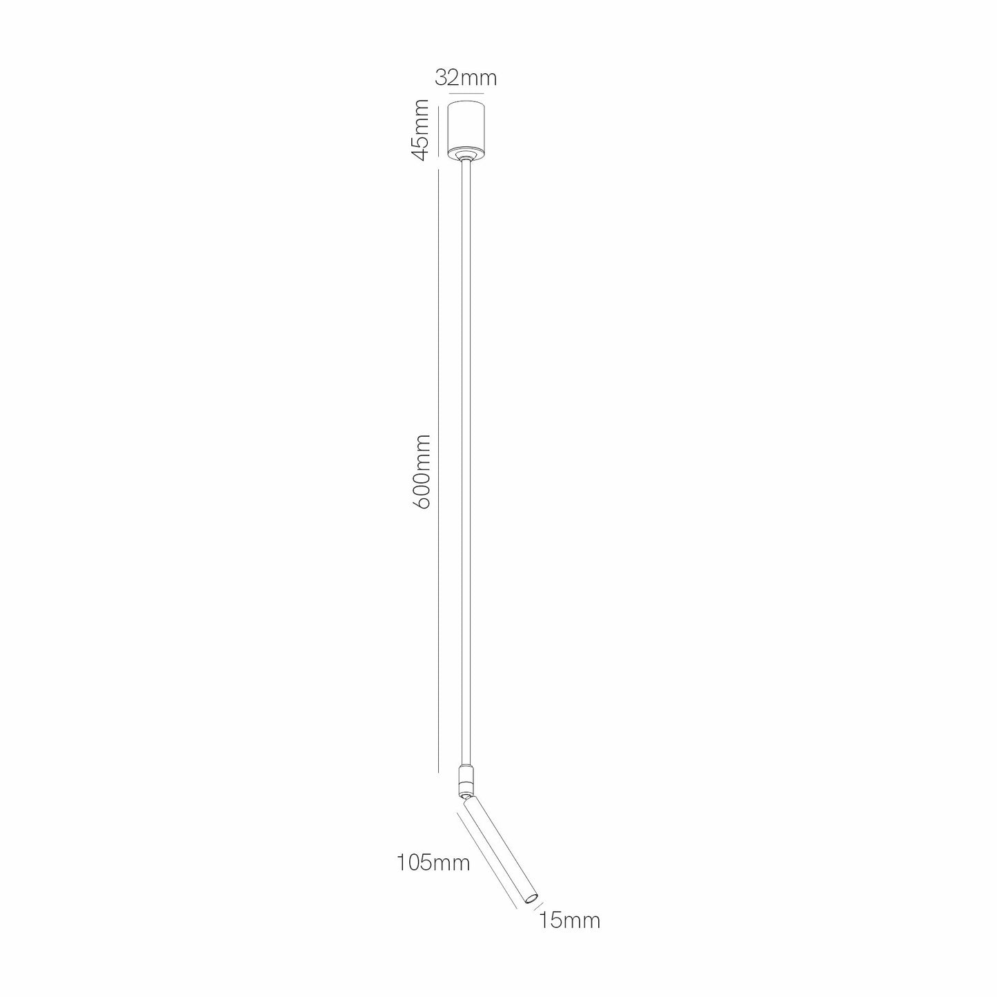 GOLF MINI PROYECTOR LED 600MM 3,5W 24º