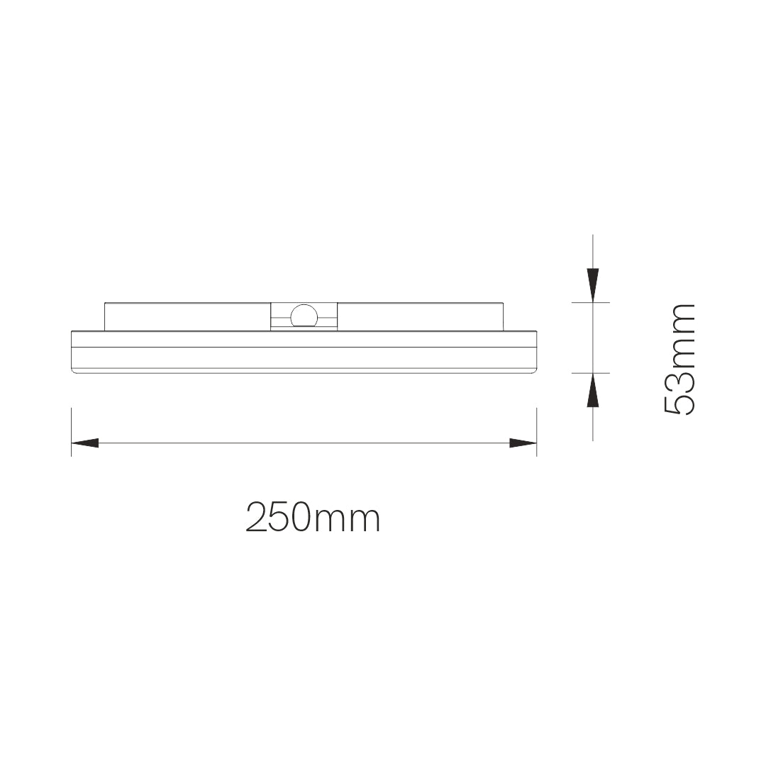 LÁMPARA LED SUPERFICIE KORA C BLANCO 20W 120º SWITCH 2700K/3200K/4000K