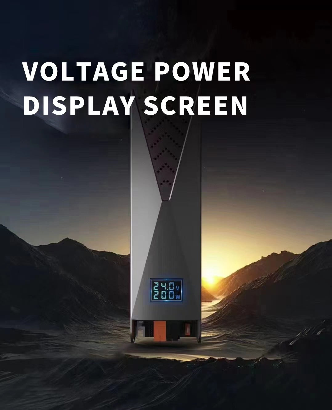 FUENTE DE ALIMENTACIÓN RC-400W-12TX 12V 33,3A 254x56,4x34 mm CON DISPLAY INFORMATIVO