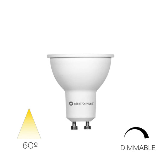 BOMBILLA LED GU10 HOOK 6W 220-240V 60º DICHROIC EFFECT DIMMABLE LED